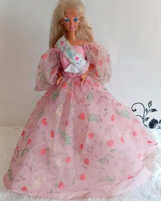 Barbie vintage 1990 happy birthday 