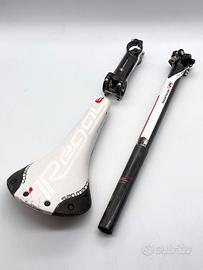 Trittico bici da corsa in carbonio