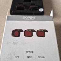 kit 3 filtri ND16, ND8 e CPL Skyreat