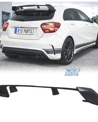 SPOILER MERCEDES CLASSE A W176 LOOK AMG A45 NERO L