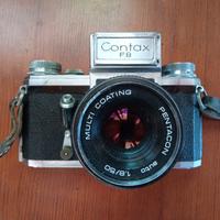 macchina fotografica contax FB vintage 