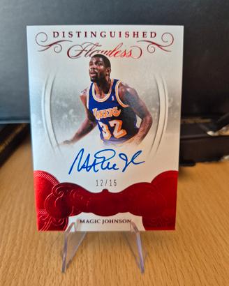 Panini flawless nba magic johnson auto/15