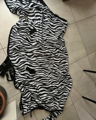 Coperta antimosche zebrata