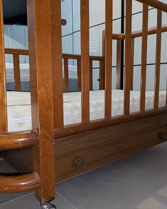 Culla lettino in legno