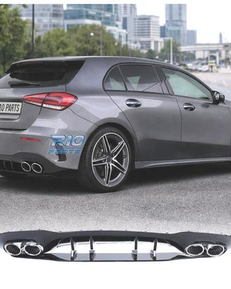 DIFUSORE MERCEDES CLASSE A W177 18- LOOK AMG A45 N