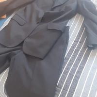 Vestito completo uomo nuovo taglia 46 grigio scuro