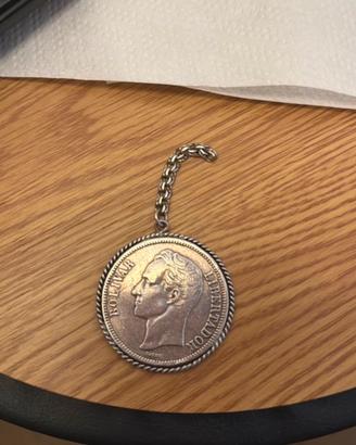 Moneta in argento Simon Bolivar