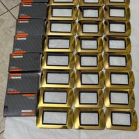 Placca Oro bticino living metallo originale