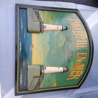 FARI SUL MARE QUADRO RILIEVO 