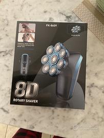 Rasoio Elettrico Barba e Capelli 8D senza fili