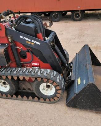 Minipala Gommata Toro Dingo 320D Motore Kubota
