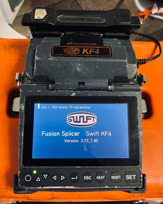 Giuntatrice fibra ottica kf4 Swift