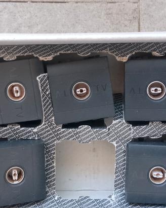 materiale elettrico prese antenna BTicino living