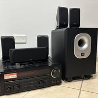 Impianto Dolby Surround JBL SCS 200 SAT - Completo