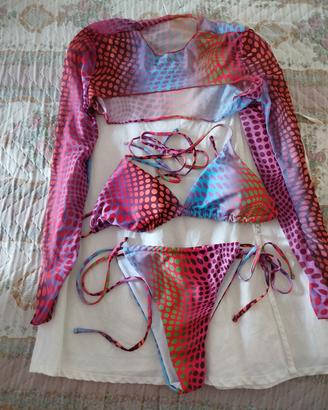 bikini 3 pezzi ,misura 42