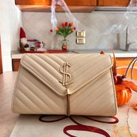 Borsa a tracolla beige