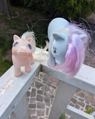 Lotto My Little Pony Mamma e Baby Blossom 