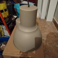 Lampadario beige
