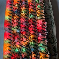 CATENA  luminosa  100 Luci a goccia anni  70/80.