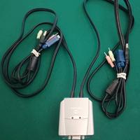 Switch monitor VGA: usa unico schermo con due PC