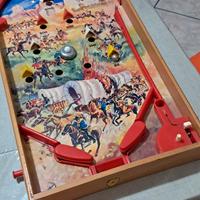 flipper giocattolo vintage Arcofalc legno
