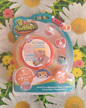 Gioco B Buddieez blister biaccialetto 3 personaggi