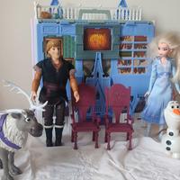 Frozen 2 Personaggi + Castello richiudibile