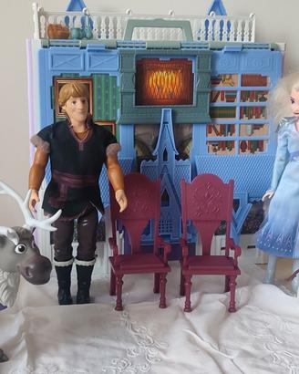 Frozen 2 Personaggi + Castello richiudibile