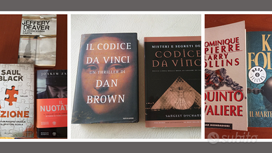 Libri Dan Brown e gialli/thriller