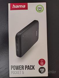 Hama Power Pack 5000 mAh power bank ricarica rapid