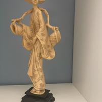 Statuetta Geisha cinese