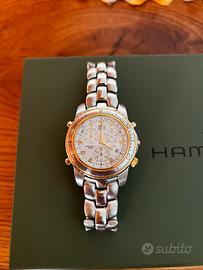 Sector adv 5500, chrono, acciaio oro, anni 90