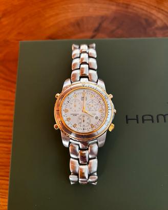 Sector adv 5500, chrono, acciaio oro, anni 90