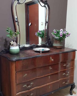 settimino como vintage anni 50 stile chippendale
