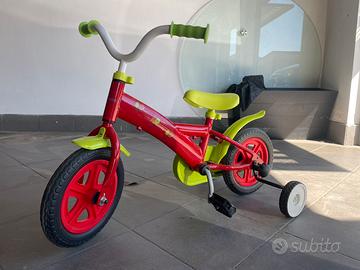 Bicicletta per bambino/a misura 12