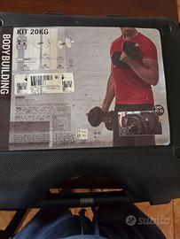 Kir manubri e pesi max 20Kg