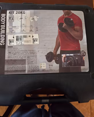 Kir manubri e pesi max 20Kg