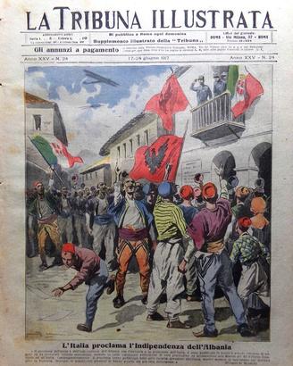 La Tribuna Illustrata 17 Giugno 1917 Albania