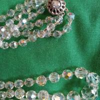 Collana in cristallo anni 60