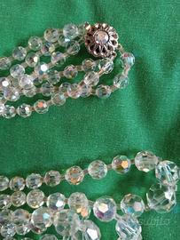 Collana in cristallo anni 60