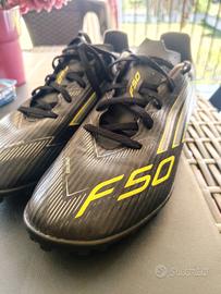 scarpette calcio calcetto Adidas f50  tg 42