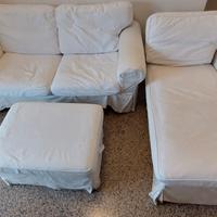 SERIE EKTORP: DIVANO, POGGIAPIEDI E CHAISE LONGUE