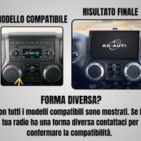 Jeep Grand Cherokee KIT COMPLETO Autoradio Android