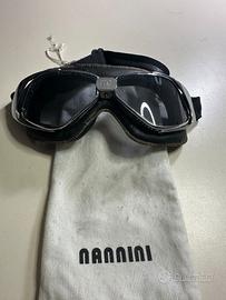 NANNINI RIDER Occhialoni moto in pelle