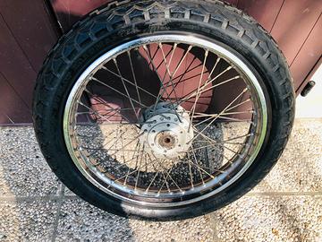 Honda cb four ruota anteriore dunlop cerchio did