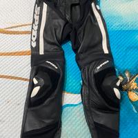 Pantaloni in pelle per moto Spidi rr pro 2 lady