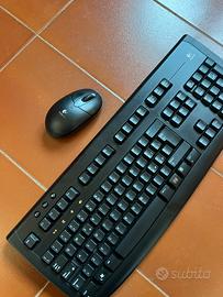 Mouse e tastiera logitech