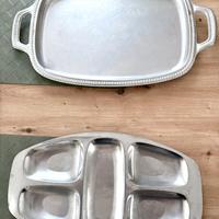 Vassoi e antipastiere Alessi acciaio Inox 18/10