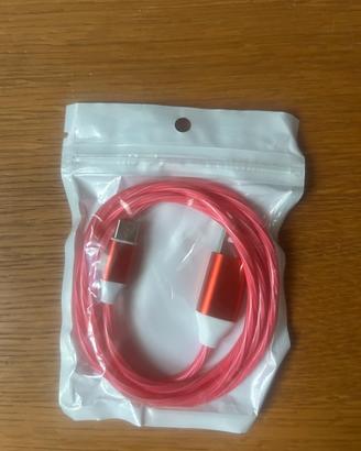 Cavo USB-C luminoso LED