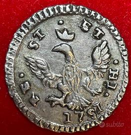 Carlo di Borbone Regno di Sicilia 1/2 tari 1751 Pa